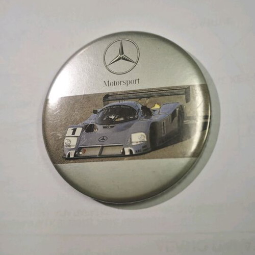 Mercedes Benz collectible pin used from the 80s, 5.5cm diameter