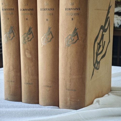 Les écrivains célèbres books used, French language