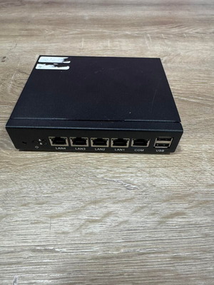 Mini Firewall PC like new with 4 LAN ports fanless design