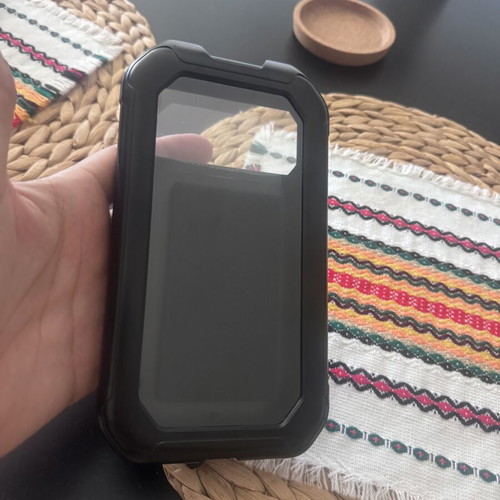 Waterproof mobile phone case for bike handlebar used