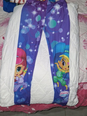 Shimmer & Shine kids leggings like new