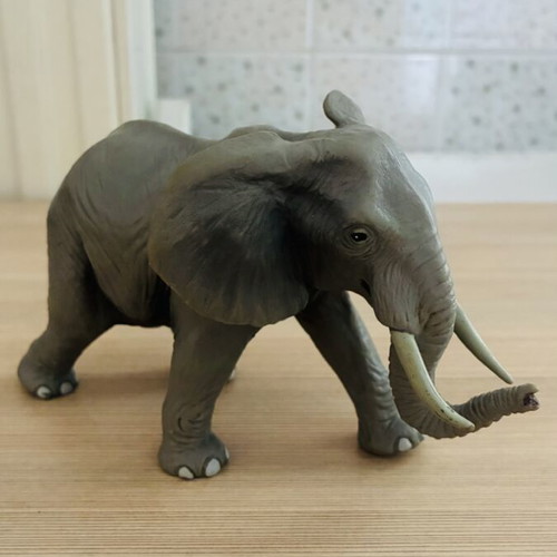 Decorative elephant made of solid material like new