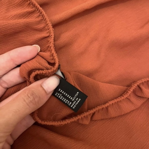 Forever 21 orange jumpsuit size M like new