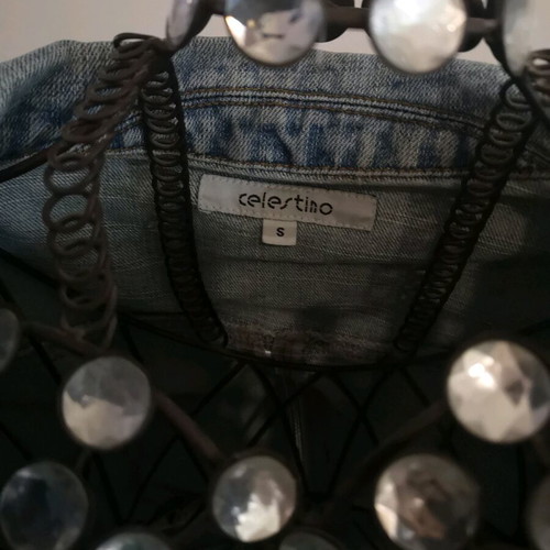 Celestino denim jacket used, blue, size S