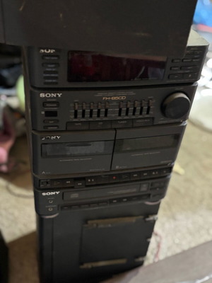 Sony sound system used, vintage