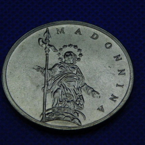 Duomo di Milano Madonnina souvenir medal, Italy