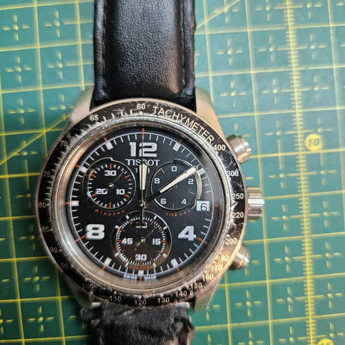 Tissot V8 Sports Chronograph men's watch used with chronograph and tachymeter