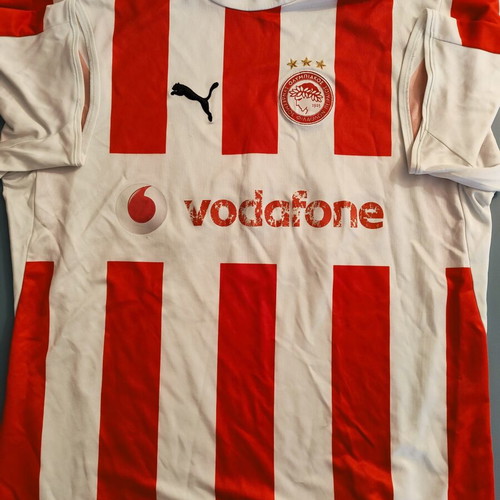 Olympiacos Puma 9+1 Jersey 2006-07 used, collectible historic piece