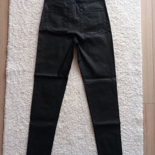Bershka black elastic jeans like new, size S