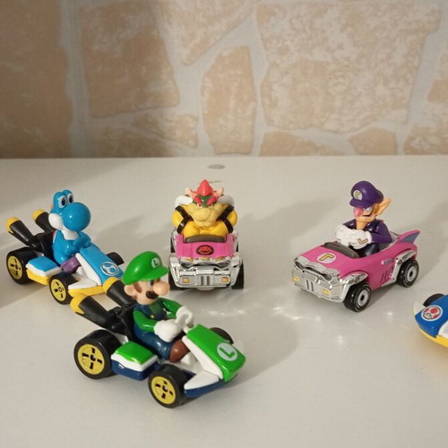 Hot Wheels Mario Kart 2018 diecast car collection, 6 pcs