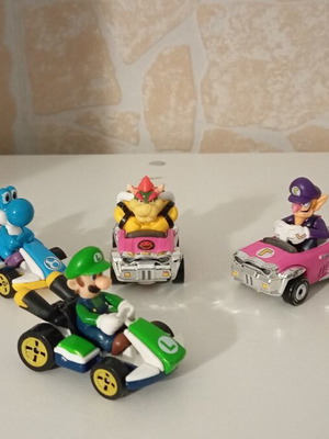 Hot Wheels Mario Kart 2018 diecast car collection, 6 pcs