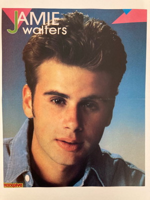 Jamie Walters poster from Katerina magazine like new