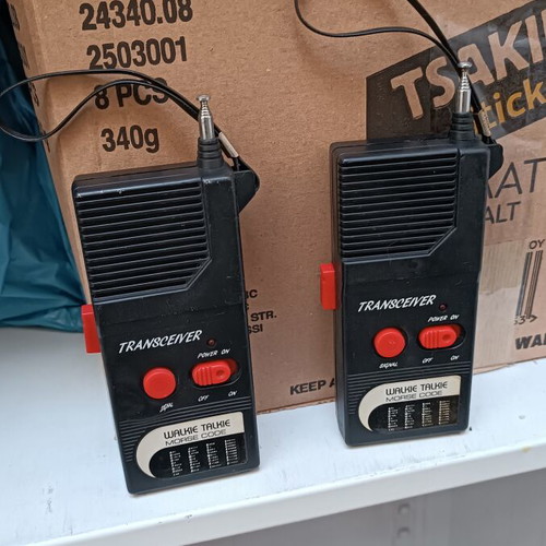 Vintage walkie talkie