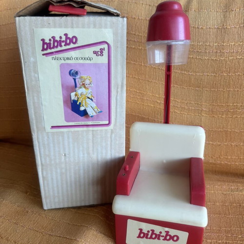 Bibibo hairdryer like new, rare collectible toy