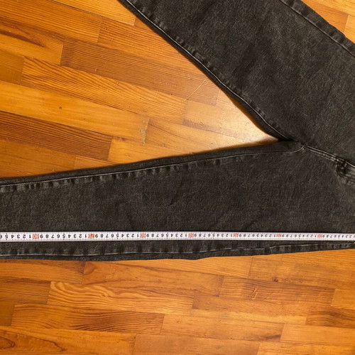 Baggie jeans black size M like new