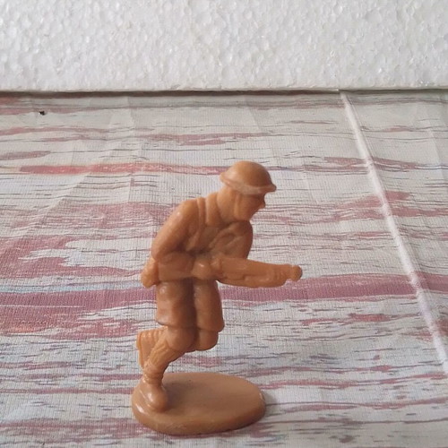 Vintage figure English soldier World War II used