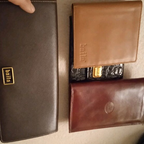 Wallets pouch new, pack of 4 pieces