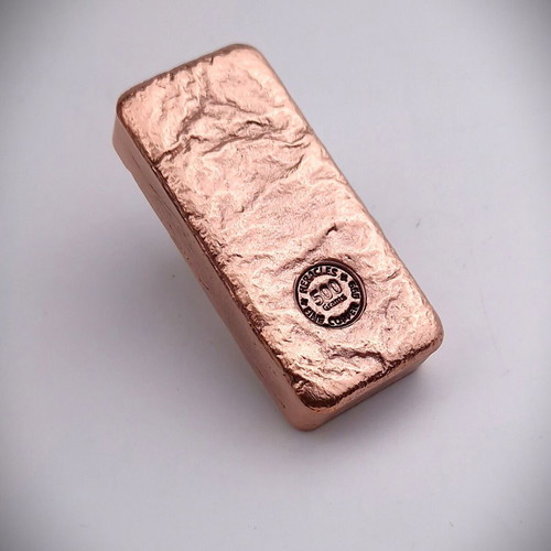 Επενδυτική Μπάρα Χαλκού 500g .999 Fine Copper HERACLES Καινούργιο Με Πιστοποίηση