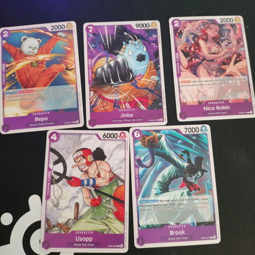 One Piece TCG pack of 42 op-9 common cards like new