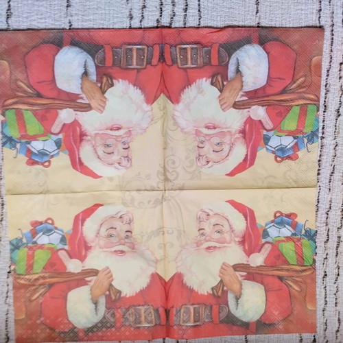 Decoupage Christmas napkins new