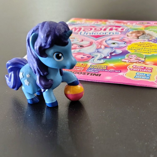 Magiki Unicorn DeAgostini like new with book, color changing