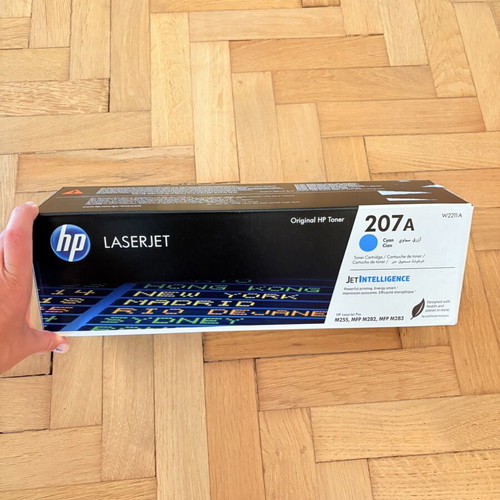 HP Toner 207A Cyan new laserjet cartridge