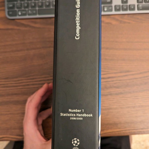 Champions League Statistics Handbook 2008/2009 σαν καινούργιο