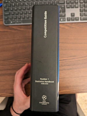 Champions League Statistics Handbook 2008/2009 σαν καινούργιο