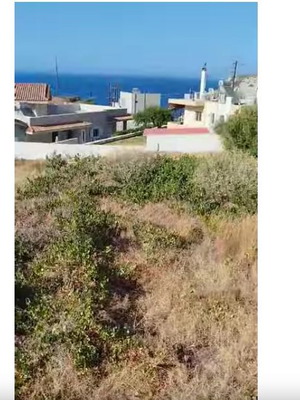 Οικόπεδο 600 τ.μ. με θέα θάλασσα και επιπλέον δόμηση στο Ηράκλειο