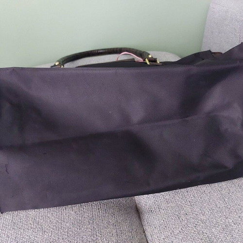 Paul's Boutique Betty Shopper Bag like new, black with leopard print details