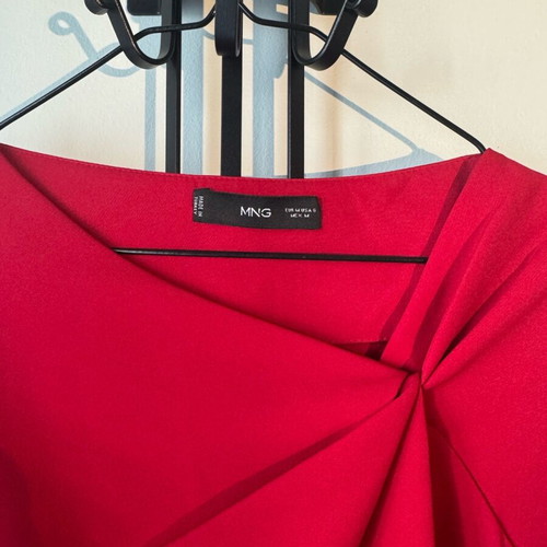 Mango dress red like new, size M