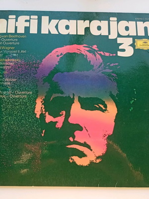 Hifi Karajan No 3 vinyl record used, classical music