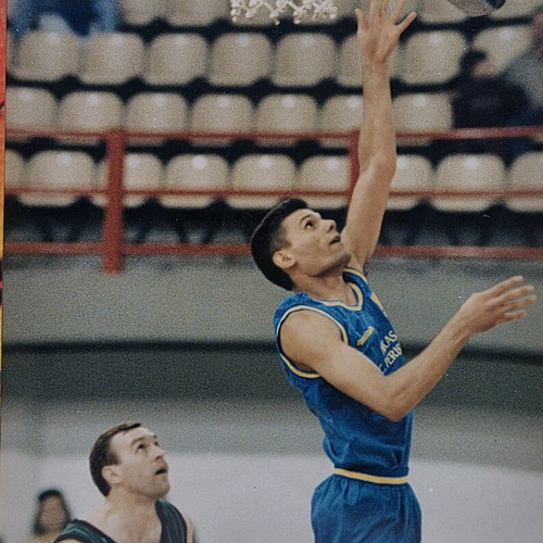 Angel Koronios Basketball Photo like new, 1990s
