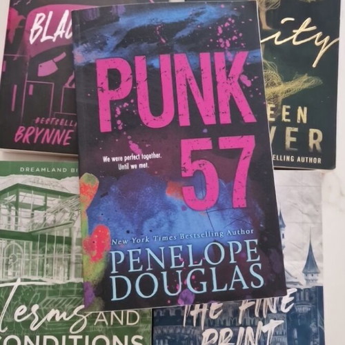 Verity, Fine Print, Terms and Conditions, Butcher and Blackbird, Punk 57 books new in English
