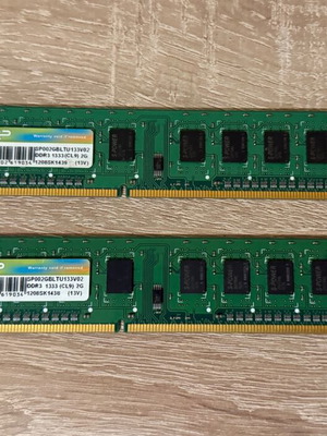 Ram DDR3 4GB (2x2GB) 1333MHz used set