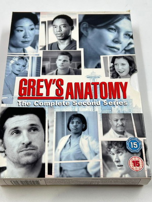 Grey's Anatomy The Complete Second Series DVD box set used