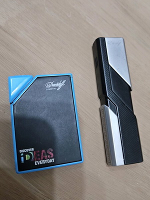 Davidoff lighters like new, collectible in excellent condition
