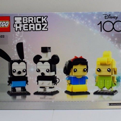 Lego Brickheadz collectible set for Disney 100th anniversary new