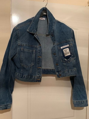 Gios Eppo denim jacket blue, oversize, like new, size M