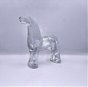 Kosta Boda γυάλινο Μεγάλο άλογο από τη σειρά Zoo - Glass
