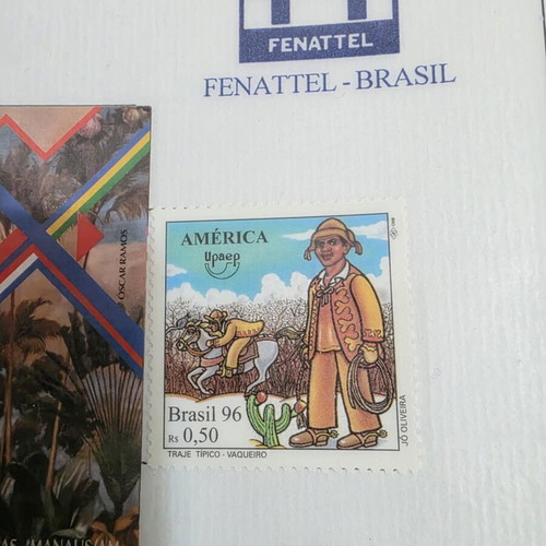 Commemorative Brazil 1997 Stamp Edition new