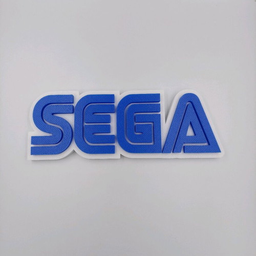 Sega Logo new, 20cm retro gaming decor