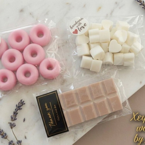 Mix Wax Melts Collection Candy, Sandalwood & Cinnamon Set of 3 New