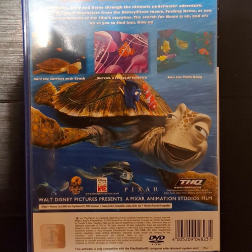Finding Nemo PlayStation 2 game used, action adventure