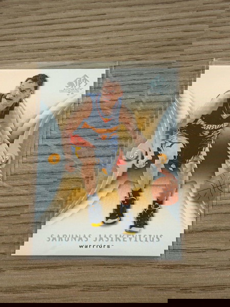  karta Sarunas Jasikevicius Warriors Upper Deck 2006-07 panathinaikos