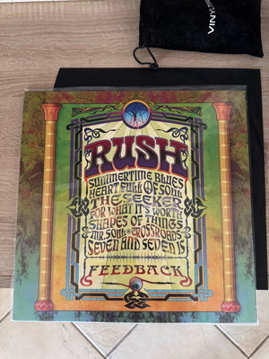 Rush Feedback LP record like new, rock