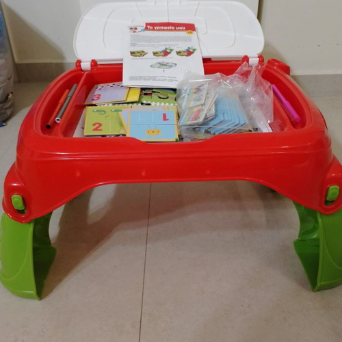 Clementoni activity table used, foldable