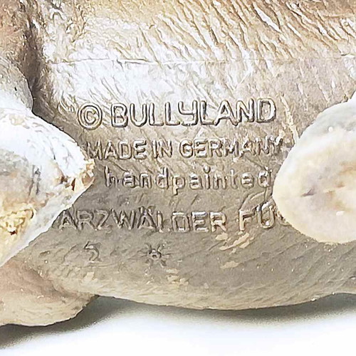 Horse plastic figure used Schwarzwalder Kaltblut bullyland