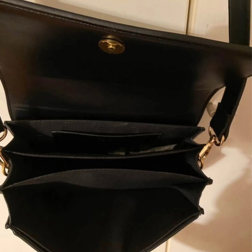 Zara black crossbody shoulder bag