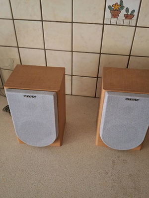 Ηχεία Sony SS-CNE3 μεταχειρισμένα, 15 Watt, 6Ω, ξύλινο πλαίσιο